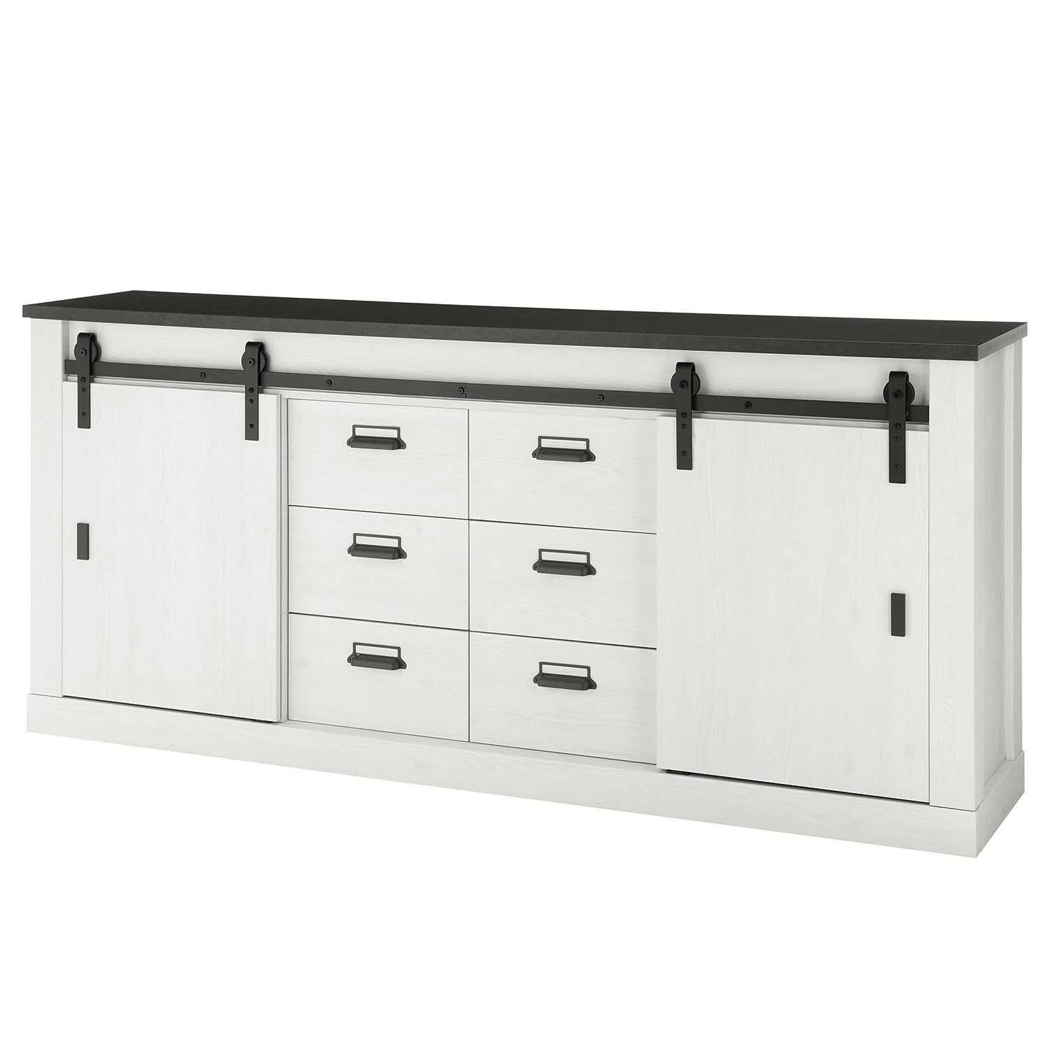 Ridgevalley Sideboard Shutter II - Pinie Weiß Dekor 3 Ridgevalley Sideboard Shutter II - Pinie Weiß Dekor