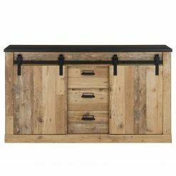 Ridgevalley Büro-Set Shutter V (4-teilig) - Eiche Dekor -Möbel Verkäufe 2024 1000348752 220505 031 DETAILS P000000001000348752