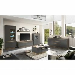 Loftscape Sideboard Accra - Anthrazit / Eiche Dekor 12 Loftscape Sideboard Accra - Anthrazit / Eiche Dekor -Möbel Verkäufe 2024 1000348819 220506 021 MOOD DETAILS P000000001000348819 mood