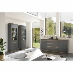 Loftscape Sideboard Accra - Anthrazit / Eiche Dekor 13 Loftscape Sideboard Accra - Anthrazit / Eiche Dekor -Möbel Verkäufe 2024 1000348819 220506 022 MOOD DETAILS P000000001000348819 mood