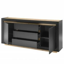 Loftscape Sideboard Accra - Anthrazit / Eiche Dekor 15 Loftscape Sideboard Accra - Anthrazit / Eiche Dekor -Möbel Verkäufe 2024 1000348819 220506 031 DETAILS P000000001000348819