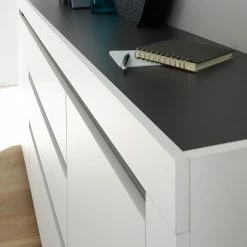 Loftscape Sideboard Accra - Weiß / Anthrazit -Möbel Verkäufe 2024 1000348827 220506 032 DETAILS P000000001000348827