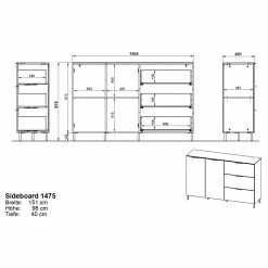 Germania Sideboard California I - Graphit 21 Germania Sideboard California I - Graphit -Möbel Verkäufe 2024 1000352104 220512 500 SKETCH DETAILS P000000001000352104 sketch