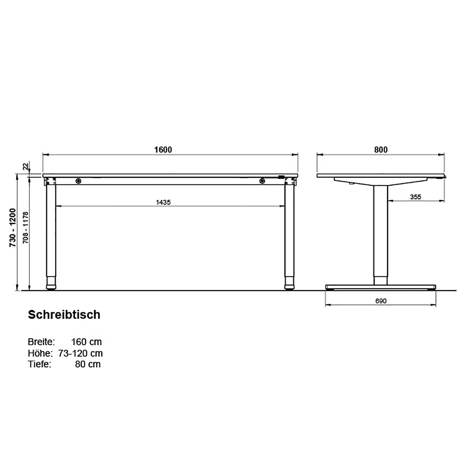 Germania Büroset GW-Lissabon XII (6-teilig) - Breite: 160 cm 22 Germania Büroset GW-Lissabon XII (6-teilig) - Breite: 160 cm – Bild 20