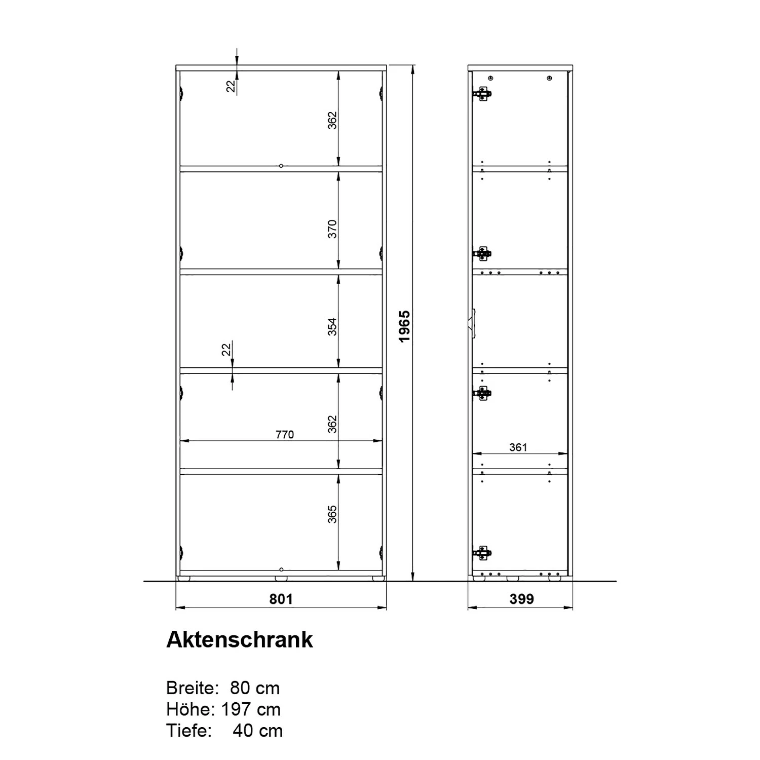 Germania Büroset GW-Lissabon XII (6-teilig) - Breite: 160 cm 26 Germania Büroset GW-Lissabon XII (6-teilig) - Breite: 160 cm – Bild 24