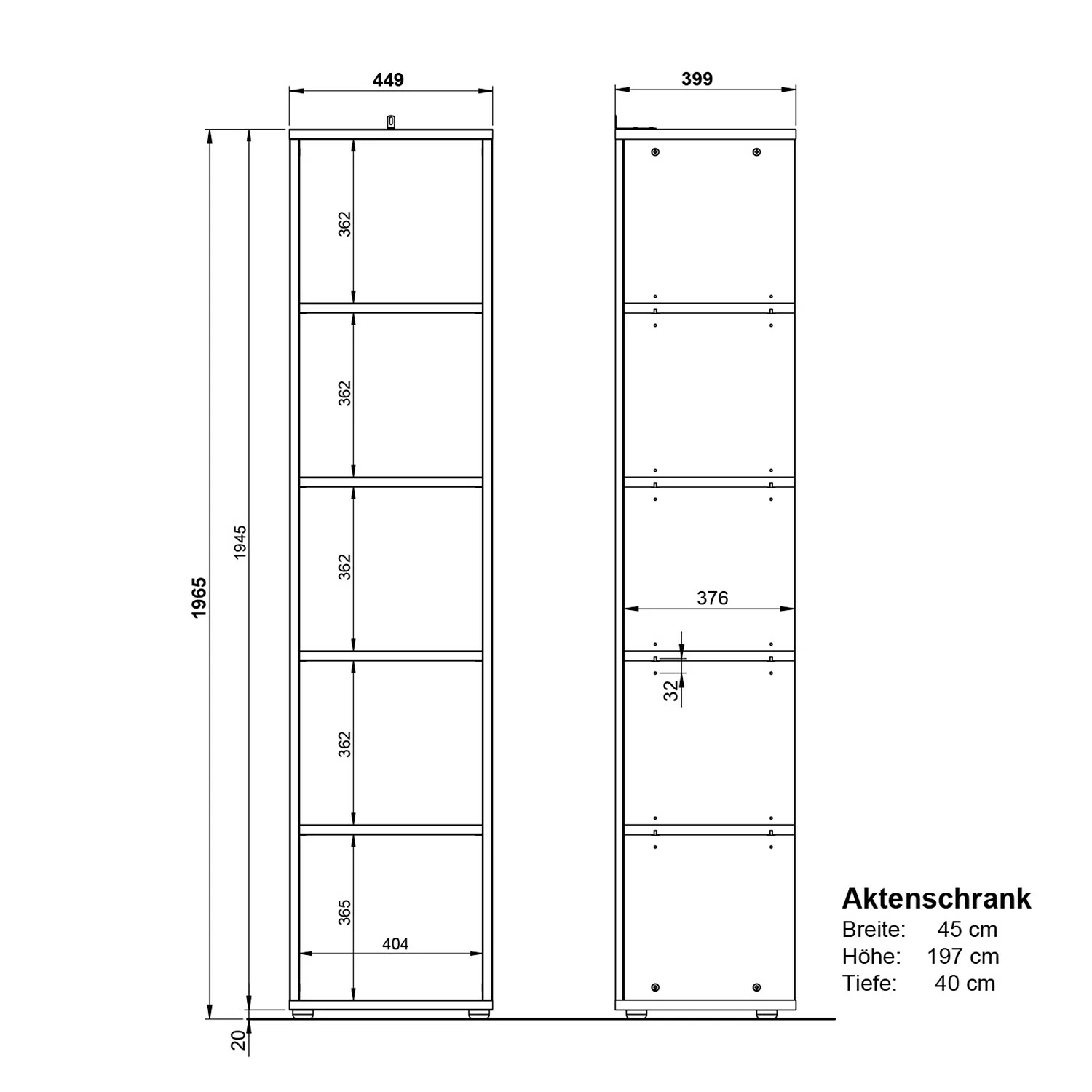 Germania Büroset GW-Lissabon XII (6-teilig) - Breite: 160 cm 27 Germania Büroset GW-Lissabon XII (6-teilig) - Breite: 160 cm – Bild 25