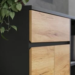 Germania Büroset GW-Lissabon V (2-teilig) - Eiche Navarra Dekor / Graphit -Möbel Verkäufe 2024 1000353375 220520 051 DETAILS P000000001000353375