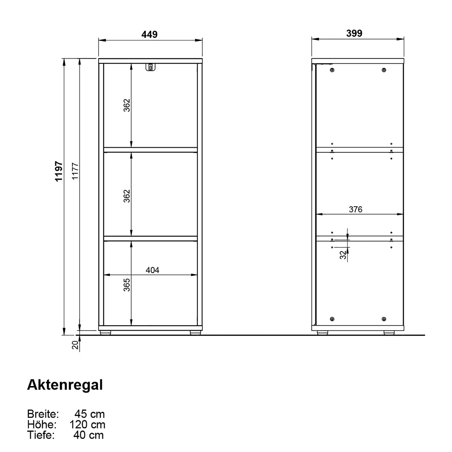 Germania Büroset GW-Lissabon VII (6-teilig) - Eiche Navarra Dekor / Graphit 24 Germania Büroset GW-Lissabon VII (6-teilig) - Eiche Navarra Dekor / Graphit – Bild 23