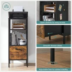 Red Living Regal Mocksville - Braun / Schwarz 14 Red Living Regal Mocksville - Braun / Schwarz -Möbel Verkäufe 2024 1000353473 220601 033 DETAILS P000000001000353473