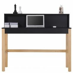 Loftscape Schreibtisch Pelotas - Pinie teilmassiv - Schwarz / Pinie -Möbel Verkäufe 2024 1000356849 220615 035 DETAILS P000000001000356849