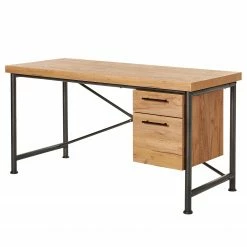 Jahnke Schreibtisch Craft D 151 - Kerneiche Dekor / Anthrazit