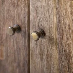 Red Living Sideboard Vallentuna - Mango massiv / Metall - Mango / Schwarz -Möbel Verkäufe 2024 1000359913 220621 070 DETAILS P000000001000359913