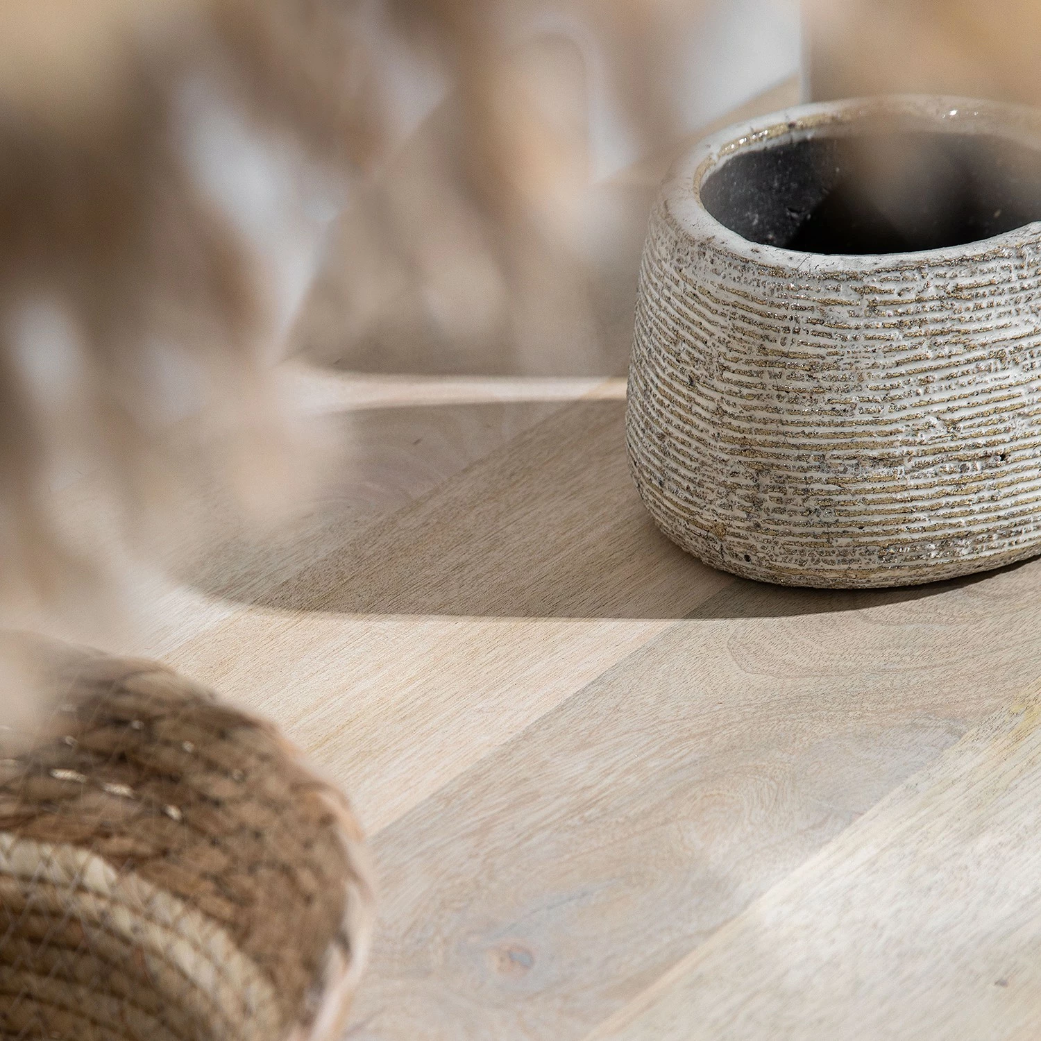 Ridgevalley Sideboard Lumby I - Mango massiv - Mango Hell / Grau 8 Ridgevalley Sideboard Lumby I - Mango massiv - Mango Hell / Grau – Bild 6