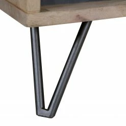 Ridgevalley Sideboard Lumby II - Mango massiv - Mango Hell / Grau -Möbel Verkäufe 2024 1000359923 220621 040 DETAILS P000000001000359923