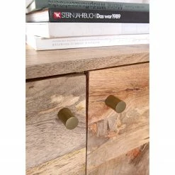 Naturoo Sideboard Yearby - Mango massiv - Mango / Gold -Möbel Verkäufe 2024 1000359926 220713 040 DETAILS P000000001000359926