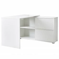 Germania Büroset Mingle II (2-teilig) - Weiß / Eiche Sonoma Dekor -Möbel Verkäufe 2024 1000360364 220622 031 DETAILS P000000001000360364