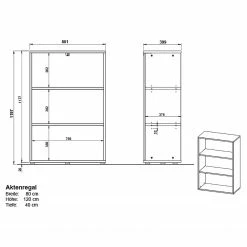 Germania Büroset GW-Agenda II (4-teilig) - Höhenverstellbar - Eiche Grandson Dekor -Möbel Verkäufe 2024 1000360372 220622 500 SKETCH DETAILS P000000001000360372 sketch