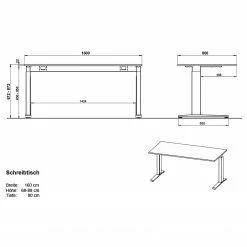 Germania Büroset GW-Agenda III (5-teilig) - Höhenverstellbar - Hellgrau 40 Germania Büroset GW-Agenda III (5-teilig) - Höhenverstellbar - Hellgrau -Möbel Verkäufe 2024 1000360374 220622 503 SKETCH DETAILS P000000001000360374 sketch