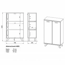 Germania Büroset Neston (5-teilig) - Weiß / Eiche Sanremo Dekor 39 Germania Büroset Neston (5-teilig) - Weiß / Eiche Sanremo Dekor -Möbel Verkäufe 2024 1000360379 220622 504 SKETCH DETAILS P000000001000360379 sketch