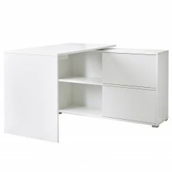 Germania Büroset Mingle I (2-teilig) - Weiß / Eiche Sonoma Dekor -Möbel Verkäufe 2024 1000360380 220622 031 DETAILS P000000001000360380