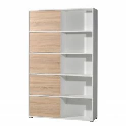 Germania Büroset Mingle I (2-teilig) - Weiß / Eiche Sonoma Dekor -Möbel Verkäufe 2024 1000360380 220622 032 DETAILS P000000001000360380