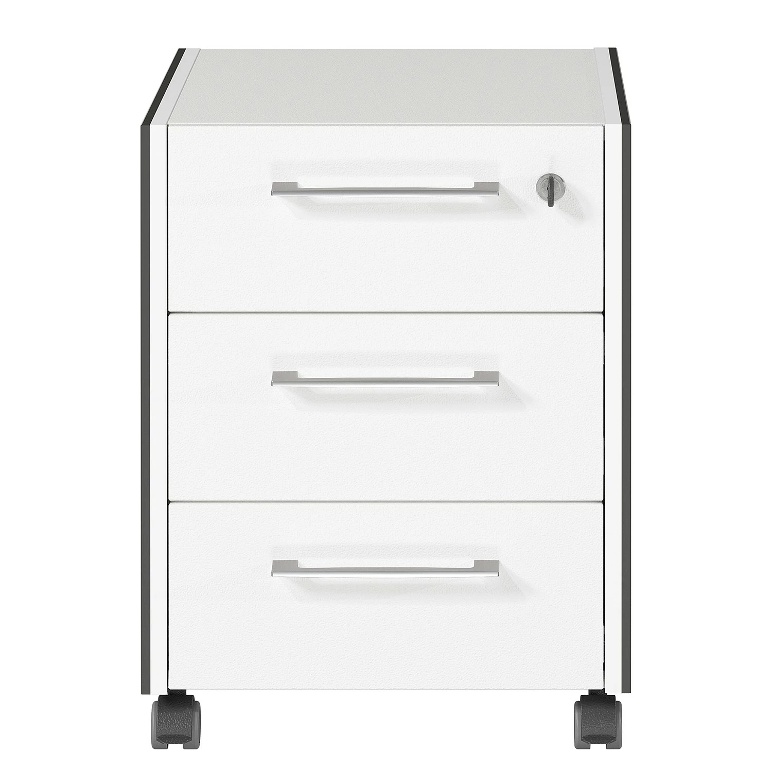 Germania Rollcontainer GW-Pasadena - Weiß / Graphit 4 Germania Rollcontainer GW-Pasadena - Weiß / Graphit – Bild 2