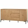 Loftscape Sideboard Brochet - Eiche Dekor / Schwarz -Möbel Verkäufe 2024 1000363051 220704 010 IMAGE P000000001000363051 1