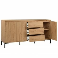 Loftscape Sideboard Brochet - Eiche Dekor / Schwarz -Möbel Verkäufe 2024 1000363051 220704 031 DETAILS P000000001000363051 1