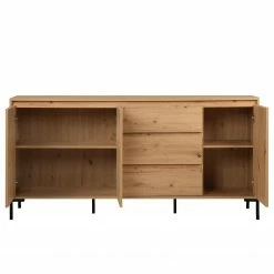 Loftscape Sideboard Brochet - Eiche Dekor / Schwarz -Möbel Verkäufe 2024 1000363051 220704 032 DETAILS P000000001000363051 1