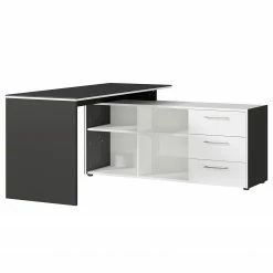 Germania Büroset GW-Pasadena VI - Graphit / Weiß -Möbel Verkäufe 2024 1000363836 220722 031 DETAILS P000000001000363836