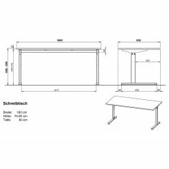 Germania Büroset GW-Pasadena V - Graphit / Weiß 21 Germania Büroset GW-Pasadena V - Graphit / Weiß -Möbel Verkäufe 2024 1000363838 220722 500 SKETCH DETAILS P000000001000363838 sketch