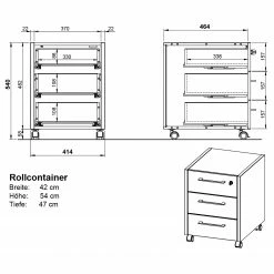 Germania Büroset GW-Pasadena V - Graphit / Weiß 22 Germania Büroset GW-Pasadena V - Graphit / Weiß -Möbel Verkäufe 2024 1000363838 220722 501 SKETCH DETAILS P000000001000363838 sketch