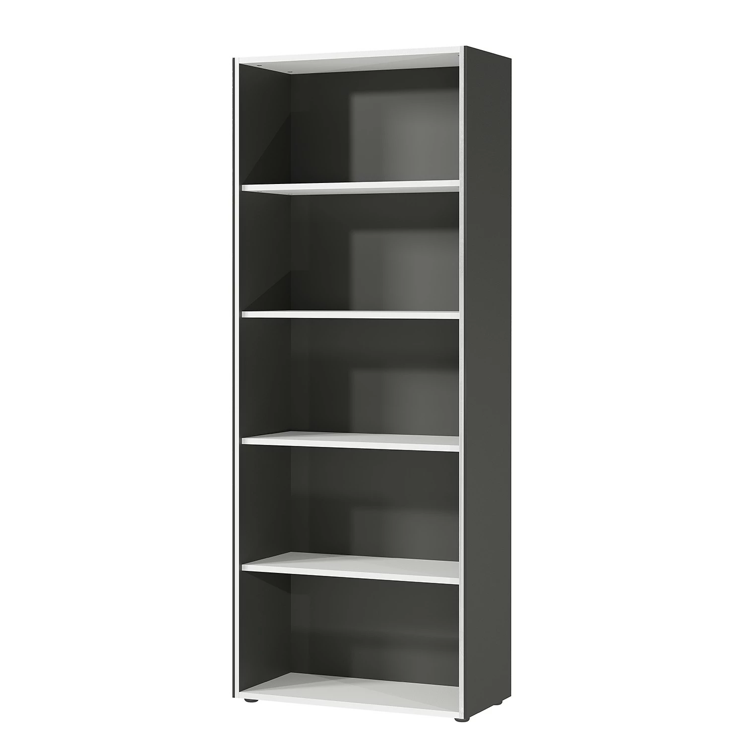 Germania Aktenregal GW-Pasadena II - Graphit / Weiß - Höhe: 196 cm 5 Germania Aktenregal GW-Pasadena II - Graphit / Weiß - Höhe: 196 cm – Bild 3