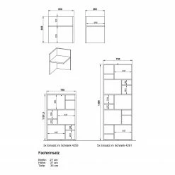 Germania Aktenregal GW-Pasadena II - Graphit / Weiß - Höhe: 196 cm 17 Germania Aktenregal GW-Pasadena II - Graphit / Weiß - Höhe: 196 cm -Möbel Verkäufe 2024 1000363843 220722 501 SKETCH DETAILS P000000001000363843 sketch