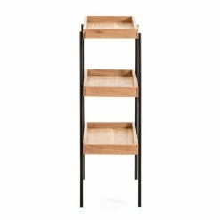 Red Living Regal Beitbridge I - Akazie massiv / Metall - Akazie / Schwarz -Möbel Verkäufe 2024 1000363959 220714 035 DETAILS P000000001000363959