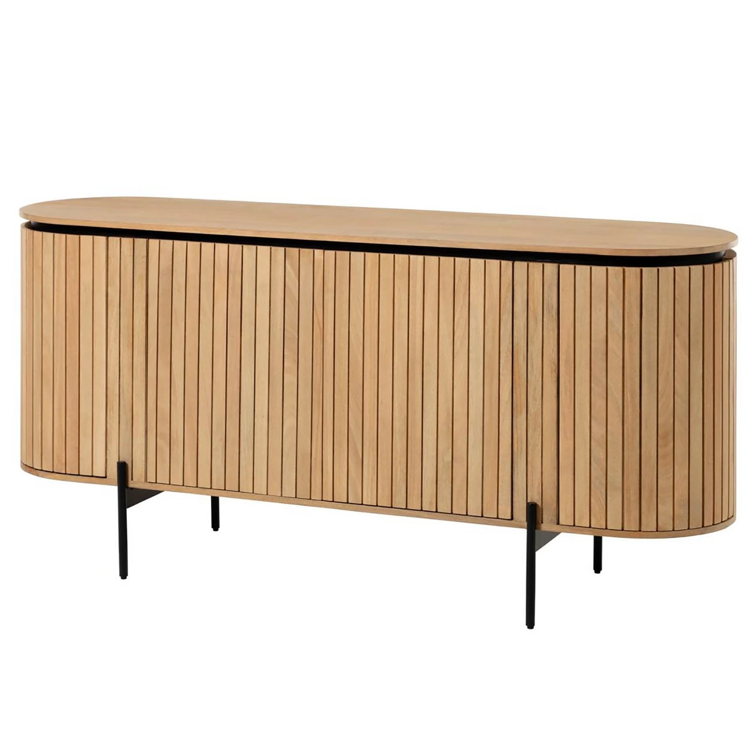 Red Living Sideboard Lusaka - Mango massiv 3 Red Living Sideboard Lusaka - Mango massiv