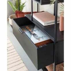 Loftscape Regal Blackrod - Metall - Schwarz -Möbel Verkäufe 2024 1000363964 220714 060 DETAILS P000000001000363964