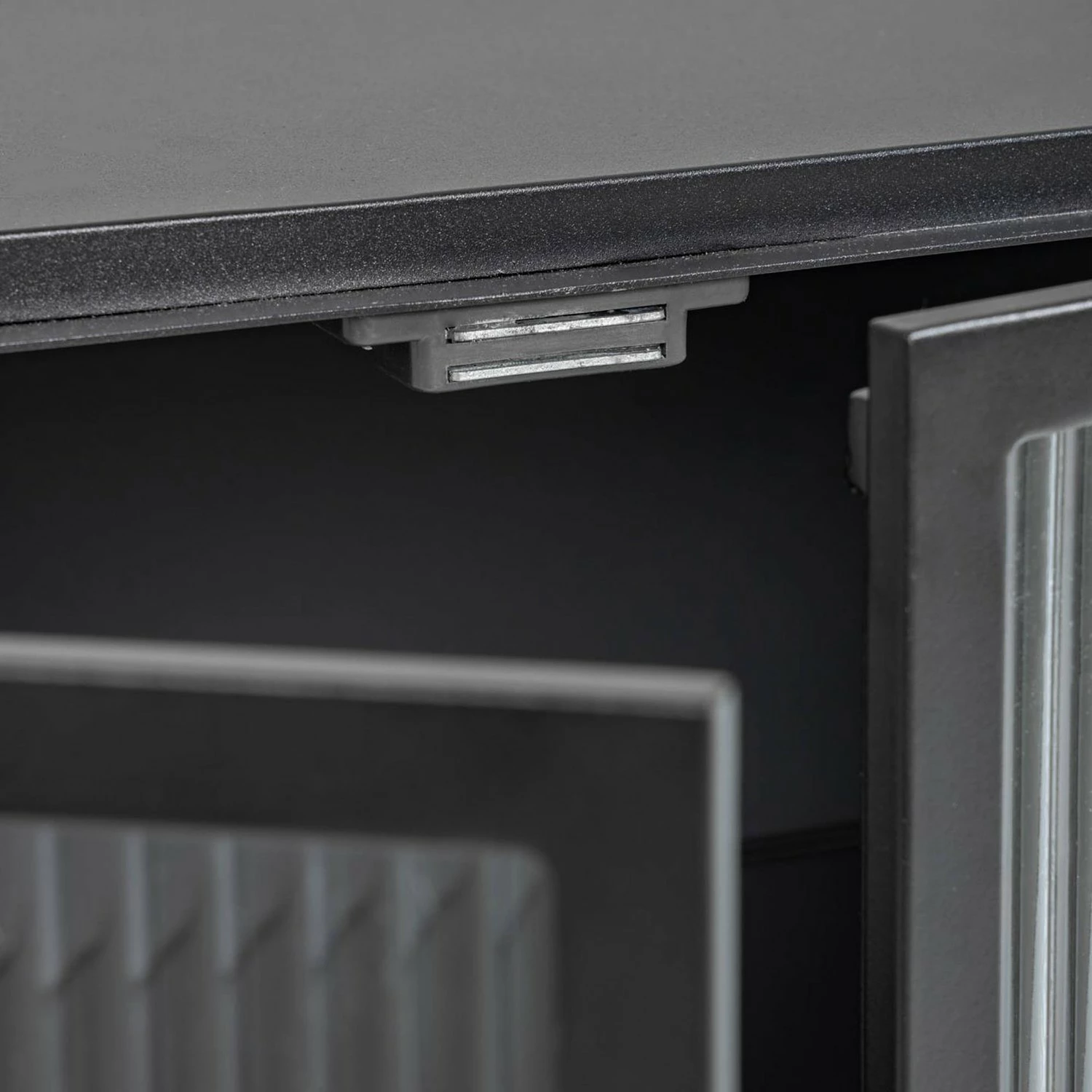 Loftscape Sideboard Tete - Glas / Metall - Schwarz 9 Loftscape Sideboard Tete - Glas / Metall - Schwarz – Bild 7