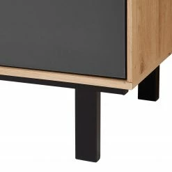 Fashion For Home Sideboard Leox - Inkl. Beleuchtung - Graphit / Eiche Artisan Dekor -Möbel Verkäufe 2024 1000364263 220719 050 DETAILS P000000001000364263