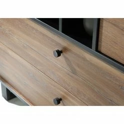 Red Living Sideboard Trylith I - Eiche Rustikal Dekor / Schwarz -Möbel Verkäufe 2024 1000364622 220719 060 DETAILS P000000001000364622