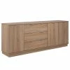 Loftscape Sideboard Alcester II - Eiche Sonoma Dekor
