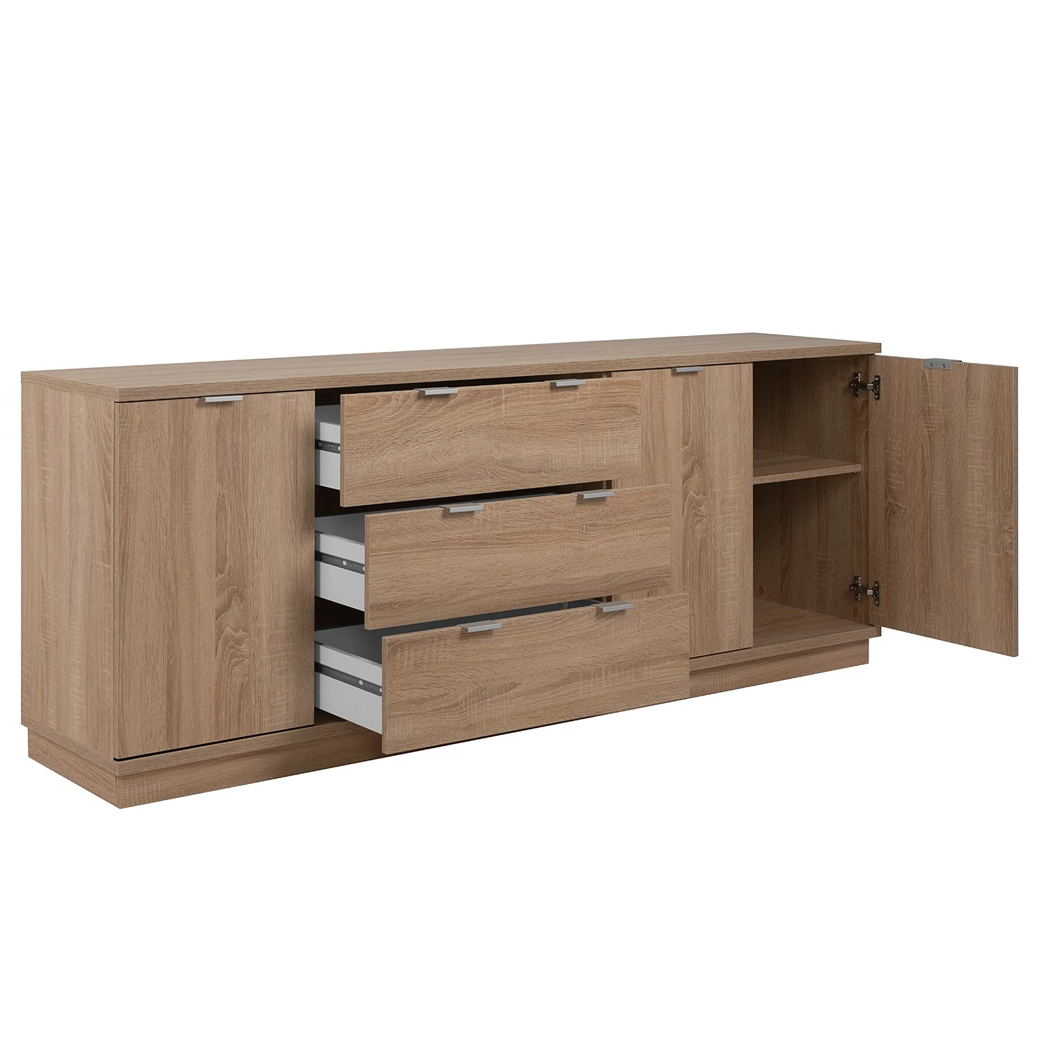 Loftscape Sideboard Alcester II - Eiche Sonoma Dekor 9 Loftscape Sideboard Alcester II - Eiche Sonoma Dekor – Bild 7