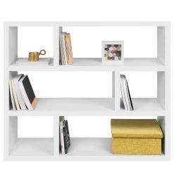 Temahome Regal Dublin - Weiß - Höhe: 105 cm -Möbel Verkäufe 2024 1000366635 220906 030 DETAILS P000000001000366635