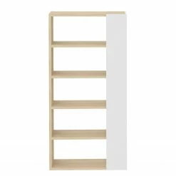 Temahome Regal Ella - Echtholzfurnier - Weiß / Eiche -Möbel Verkäufe 2024 1000366656 220906 030 DETAILS P000000001000366656