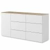 Temahome Sideboard Join V - Weiß / Eiche