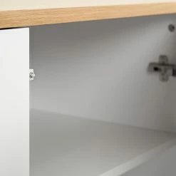 Temahome Sideboard Edge - Echtholzfurnier - / Weiß / Eiche -Möbel Verkäufe 2024 1000366714 220906 050 DETAILS P000000001000366714