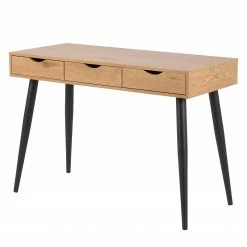 Mørteens Schreibtisch Dingus - Eiche Dekor / Schwarz