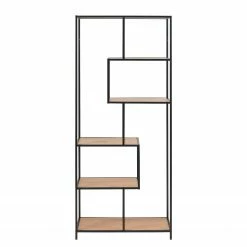 Red Living Regal Coogee I - Eiche Dekor / Schwarz - Höhe: 185 cm 16 Red Living Regal Coogee I - Eiche Dekor / Schwarz - Höhe: 185 cm -Möbel Verkäufe 2024 actona 02 11 2017 wohnen 185 cm 5006856