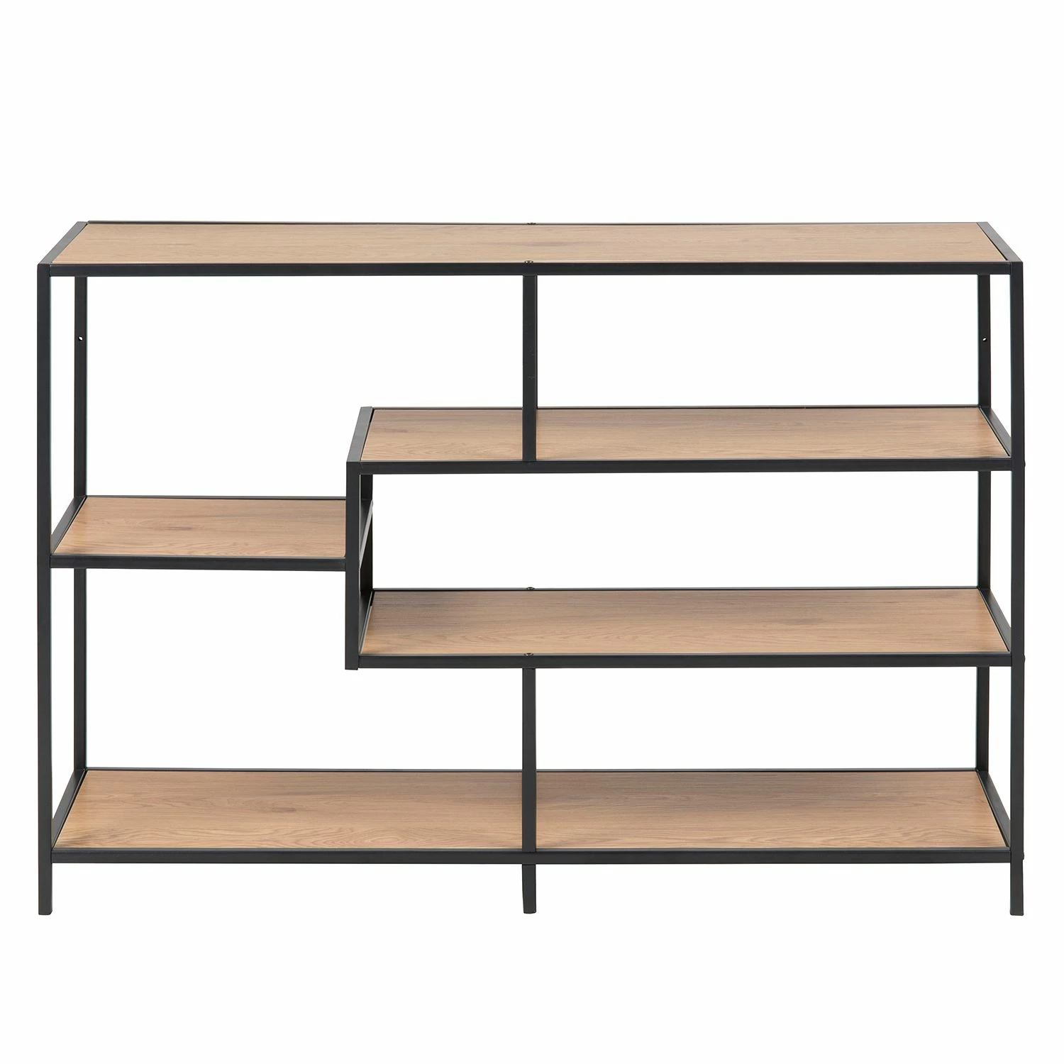 Red Living Regal Coogee II - Eiche Dekor / Schwarz 7 Red Living Regal Coogee II - Eiche Dekor / Schwarz – Bild 5