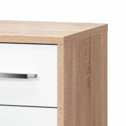 Aktenregal Merit - Eiche Sonoma Dekor / Hochglanz Weiß -Möbel Verkäufe 2024 aktenregal merit eiche sonoma dekor hochglanz weiss 347593